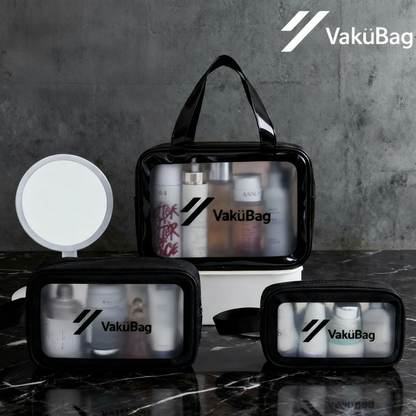 VaküOrganizers - 3-Piece Premium Travel Packing Set